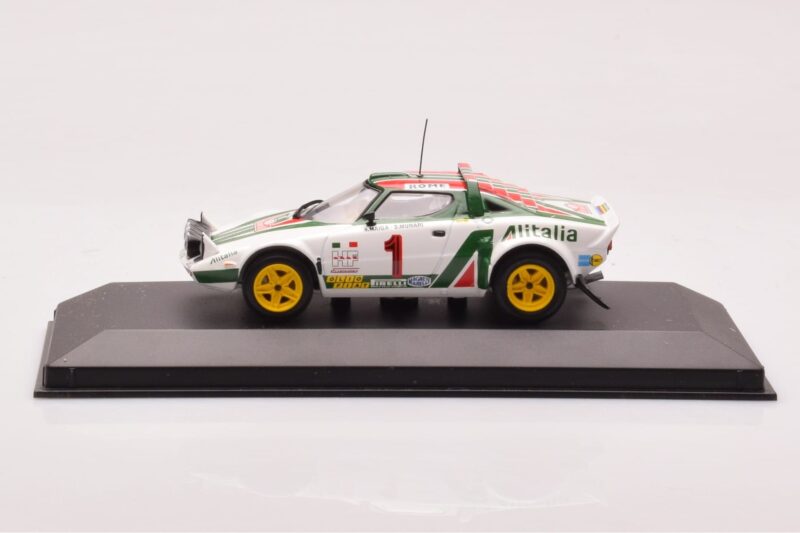 Lancia Stratos #1 S. Munari / S. Maiga Rally Monte Carlo 1977 Minichamps 1:43 430771201 Druckguss