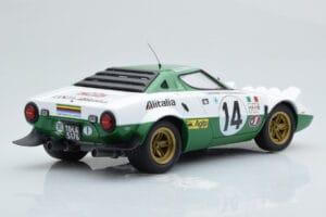 Lancia Stratos Alitalia #14 S. Munari / M. Mannucci Winners Rally Monte Carlo 1975 Minichamps 1:18 155751714 Druckguss — Bild 2 von 6
