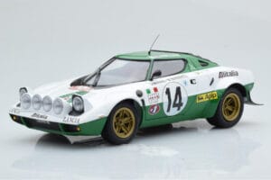 Lancia Stratos Alitalia #14 S. Munari / M. Mannucci Winners Rally Monte Carlo 1975 Minichamps 1:18 155751714 Druckguss