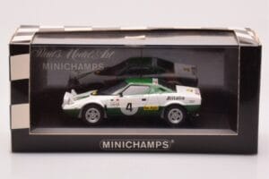 Lancia Stratos Alitalia #4 B. Waldegaard / H. Thorzelius Winner Rally Sweden 1975 Minichamps 1:43 430751204 Druckguss — Bild 4 von 4