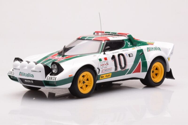 Lancia Stratos HF #10 S. Munari / S. Maiga Rally Monte Carlo 1976 IXO 1:18 18RMC162A Druckguss