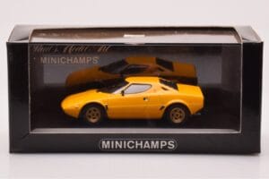 Lancia Stratos Gelb Minichamps 1:43 430125020 Druckguss — Bild 4 von 4