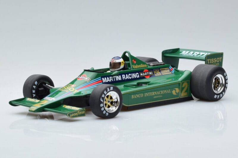 Lotus 79 Martini Racing #2 C. Reutemann Argentina GP 1979 MCG 1:18 MCG18621F Druckguss