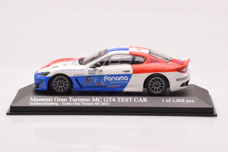 Maserati GranTurismo MC GT4 #6 Goldstein / Sumberg Trofeo GranTurismo 2010 Minichamps 1:43 400101206 Druckguss