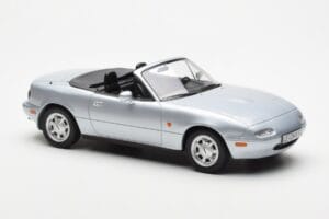 Mazda MX-5 NA Silber Norev 1:18 188023 Druckguss — Bild 5 von 7