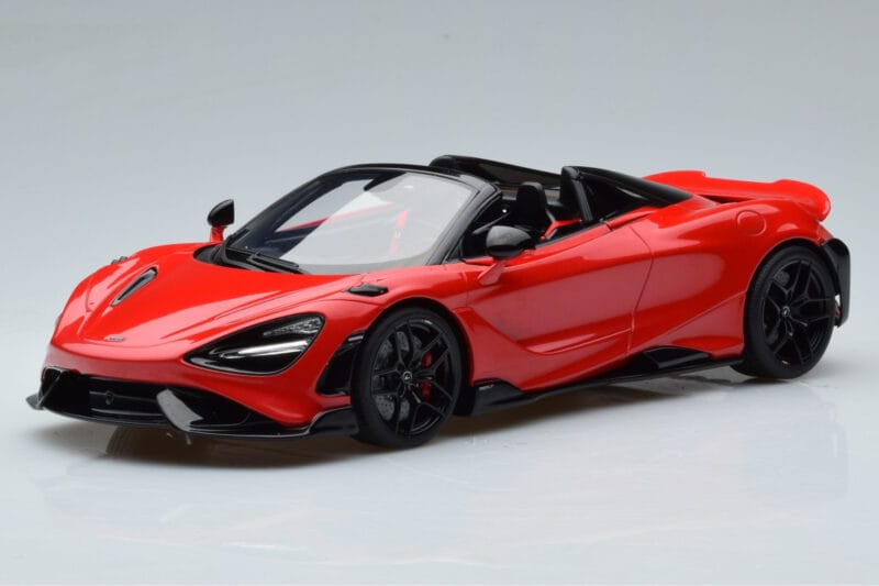 McLaren 765LT Spider Rot GT Spirit 1:18 GT420 Resin