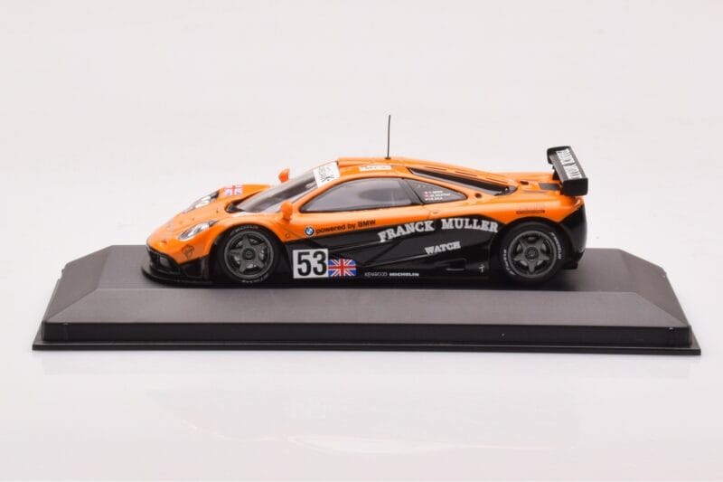 McLaren F1 GTR #53 Giroix Racing D. Giroix / C. Deletraz / L. Sala 24 Hours of Le Mans 1996 Minichamps 1:43 530164353 Druckgu