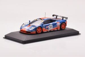 McLaren F1 GTR #33 Gulf Racing R. Bellm / M. Weaver / J-J. Lehto 24 Hours of Le Mans 1996 Minichamps 1:43 530164333 Druckguss — Bild 2 von 4