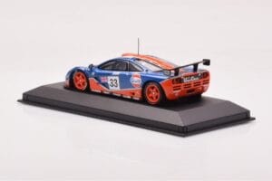 McLaren F1 GTR #33 Gulf Racing R. Bellm / M. Weaver / J-J. Lehto 24 Hours of Le Mans 1996 Minichamps 1:43 530164333 Druckguss — Bild 3 von 4