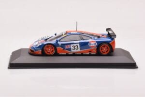 McLaren F1 GTR #33 Gulf Racing R. Bellm / M. Weaver / J-J. Lehto 24 Hours of Le Mans 1996 Minichamps 1:43 530164333 Druckguss