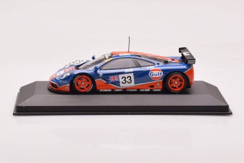 McLaren F1 GTR #33 Gulf Racing R. Bellm / M. Weaver / J-J. Lehto 24 Hours of Le Mans 1996 Minichamps 1:43 530164333 Druckguss