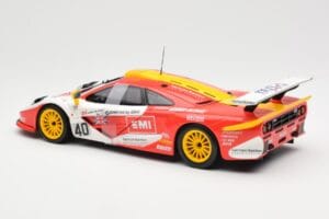 McLaren F1 GTR #40 J. O'Rourke / M. Sugden / P. Auberlein EMI 24 Hours of Le Mans 1996 UT Models 1:18 39820 Druckguss — Bild 5 von 6