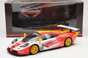 McLaren F1 GTR #40 J. O'Rourke / M. Sugden / P. Auberlein EMI 24 Hours of Le Mans 1996 UT Models 1:18 39820 Druckguss — Bild 6 von 6