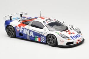McLaren F1 GTR #38 M. Duez / M. Soper / E. Lafitte Team Bigazzi 24 Hours of Le Mans 1996 UT Models 1:18 80439421484 Druckguss — Bild 4 von 6