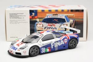 McLaren F1 GTR #38 M. Duez / M. Soper / E. Lafitte Team Bigazzi 24 Hours of Le Mans 1996 UT Models 1:18 80439421484 Druckguss — Bild 6 von 6