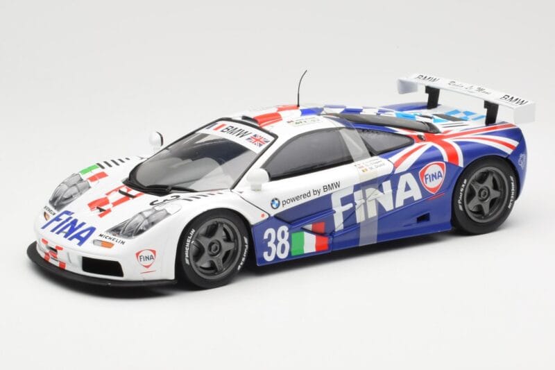McLaren F1 GTR #38 M. Duez / M. Soper / E. Lafitte Team Bigazzi 24 Hours of Le Mans 1996 UT Models 1:18 80439421484 Druckguss