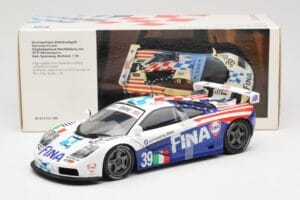 McLaren F1 GTR #39 N. Piquet / J. Cecotto / D. Sullivan Team Bigazzi 24 Hours of Le Mans 1996 UT Models 1:18 80439421485 Druc — Bild 6 von 6