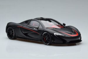 McLaren P1 Matt Schwarz AUTOart 1:18 76027 Druckguss — Bild 5 von 9