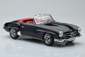 Mercedes 190 SL W121 Cabriolet Schwarz Minichamps 1:18 100037030 Druckguss — Bild 5 von 8