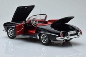 Mercedes 190 SL W121 Cabriolet Schwarz Minichamps 1:18 100037030 Druckguss — Bild 7 von 8