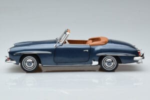 Mercedes 190 SL W121 Roadster Blau Norev 1:18 B66040625 Druckguss — Bild 5 von 8