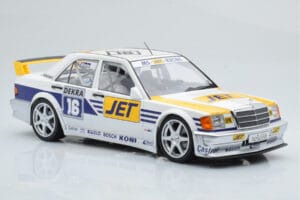 Mercedes 190E 2.5-16 W201 EVO 1 Jet #16 F. Biela Team Ms-Jet Racing DTM 1990 Minichamps 1:18 155903616 Druckguss — Bild 4 von 6
