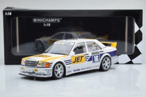 Mercedes 190E 2.5-16 W201 EVO 1 Jet #16 F. Biela Team Ms-Jet Racing DTM 1990 Minichamps 1:18 155903616 Druckguss — Bild 6 von 6