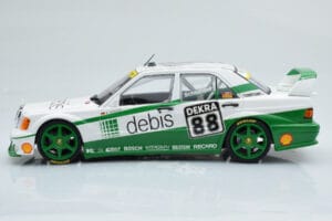 Mercedes 190E 2.5-16 W201 EVO 2 Debis #88 B. Schneider Team Zackspeed DTM 1991 Minichamps 1:18 155913688 Druckguss — Bild 3 von 6