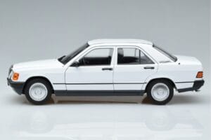 Mercedes 190 E W201 Weiß Norev 1:18 183820 Druckguss — Bild 4 von 7