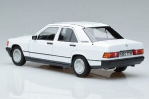 Mercedes 190 E W201 Weiß Norev 1:18 183820 Druckguss — Bild 6 von 7