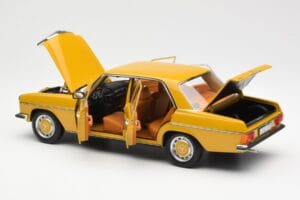 Mercedes 200/8 W115 Sahara Gelb Norev 1:18 183771 Druckguss — Bild 5 von 8