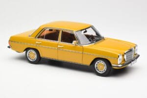 Mercedes 200/8 W115 Sahara Gelb Norev 1:18 183771 Druckguss — Bild 6 von 8