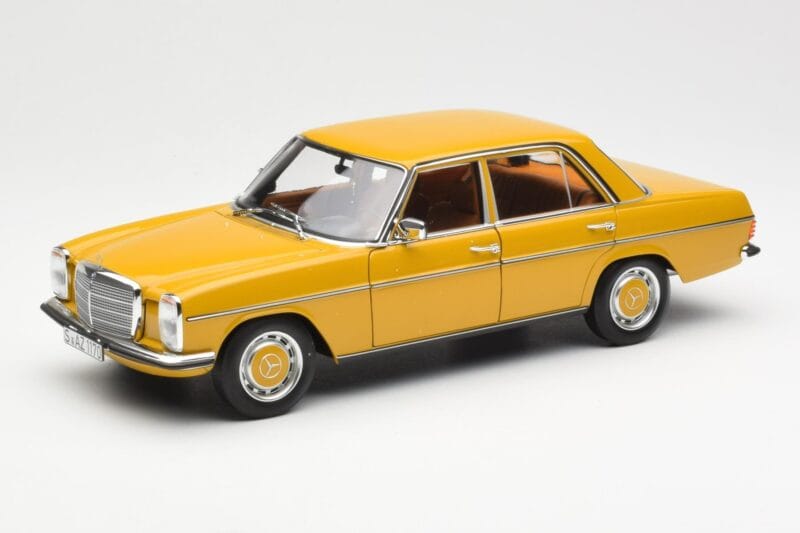 Mercedes 200/8 W115 Sahara Gelb Norev 1:18 183771 Druckguss