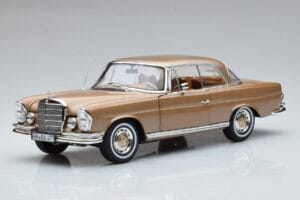 Mercedes 250 SE Coupe W111 Gold Metallic Norev 1:18 183759 Druckguss