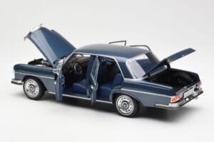 Mercedes 280 SE W108 Dunkelblau Metallic Norev 1:18 183534 Druckguss — Bild 5 von 8