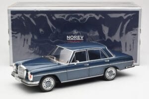 Mercedes 280 SE W108 Dunkelblau Metallic Norev 1:18 183534 Druckguss — Bild 8 von 8