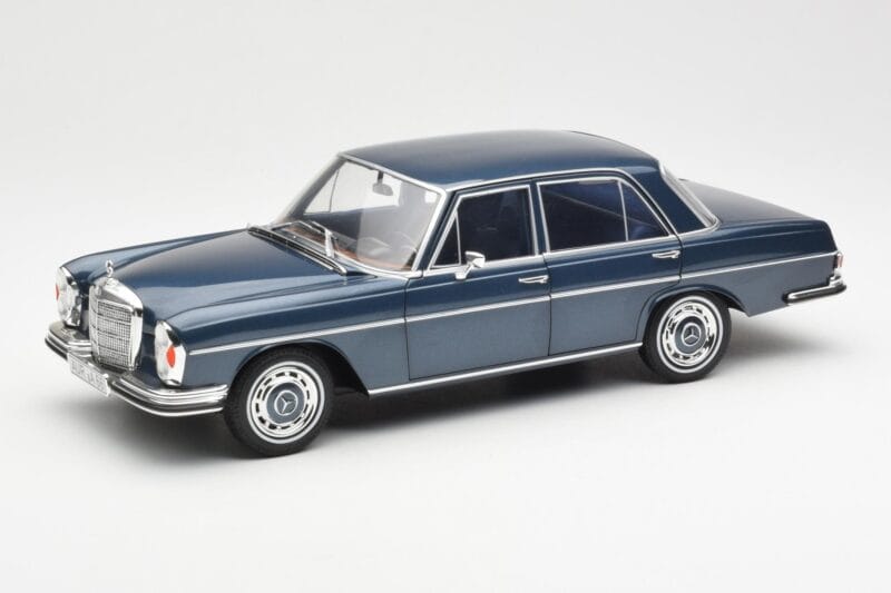Mercedes 280 SE W108 Dunkelblau Metallic Norev 1:18 183534 Druckguss
