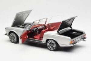 Mercedes 280 SL W113 Pagode Silber Schuco 1:18 450035000 Druckguss — Bild 5 von 8