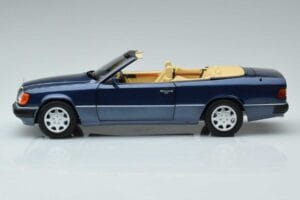 Mercedes 300 CE-24 A124 Cabriolet Nautical Blau Limitierte Auflage Norev 1:18 183879 Druckguss — Bild 4 von 7