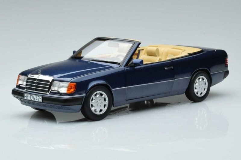 Mercedes 300 CE-24 A124 Cabriolet Nautical Blau Limitierte Auflage Norev 1:18 183879 Druckguss