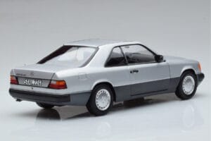 Mercedes 300 CE-24 C124 Coupe Silber Norev 1:18 183880 Druckguss — Bild 3 von 7