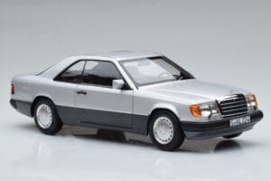 Mercedes 300 CE-24 C124 Coupe Silber Norev 1:18 183880 Druckguss — Bild 5 von 7