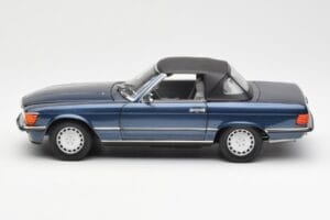 Mercedes 300 SL R107 Nautikblau Norev 1:18 183466 Druckguss — Bild 4 von 8