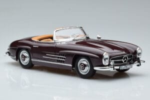 Mercedes 300 SL W198 Roadster Rot Norev 1:18 183891 Druckguss — Bild 6 von 8