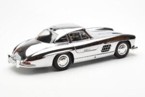 Mercedes 300 SL W198 Chrom Minichamps 1:18 B66040645 Druckguss — Bild 3 von 8