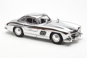 Mercedes 300 SL W198 Chrom Minichamps 1:18 B66040645 Druckguss — Bild 6 von 8