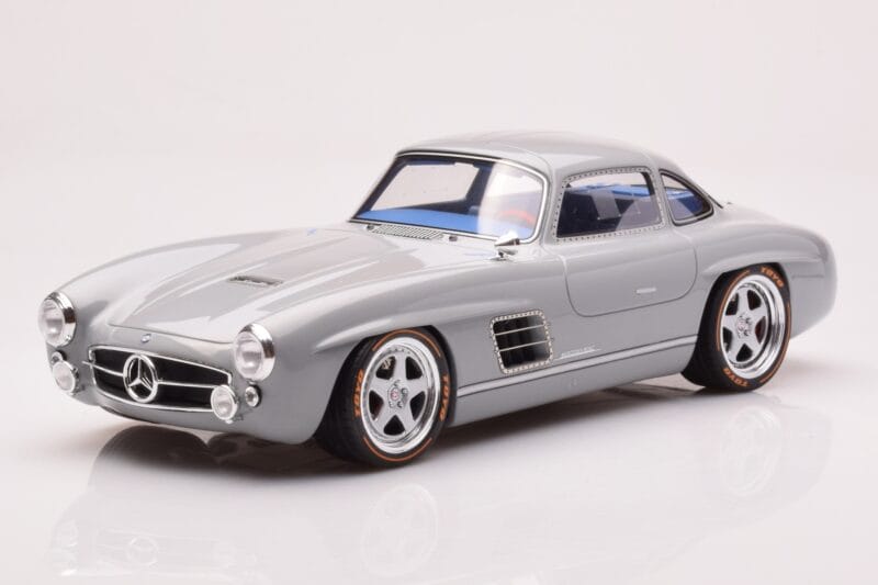 Mercedes 300 SL W198 Gullwing By S-Klub Grau GT Spirit 1:18 GT418 Resin