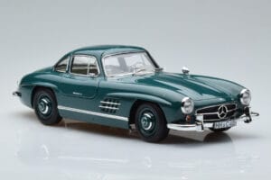 Mercedes 300 SL W198 Gullwing Grün Norev 1:18 183851 Druckguss — Bild 5 von 7