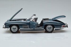 Mercedes 300 SL W198 Roadster Blau Norev 1:18 B66040668 Druckguss — Bild 4 von 9