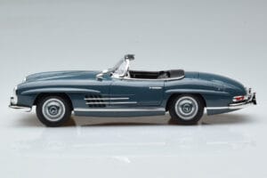 Mercedes 300 SL W198 Roadster Blau Norev 1:18 B66040668 Druckguss — Bild 6 von 9